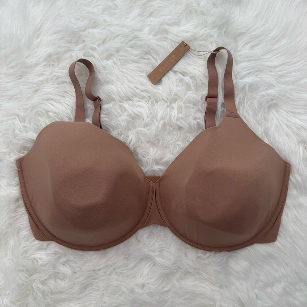 Skims Fits Everybody T-shirt Bra Sienna Size 42DDDD